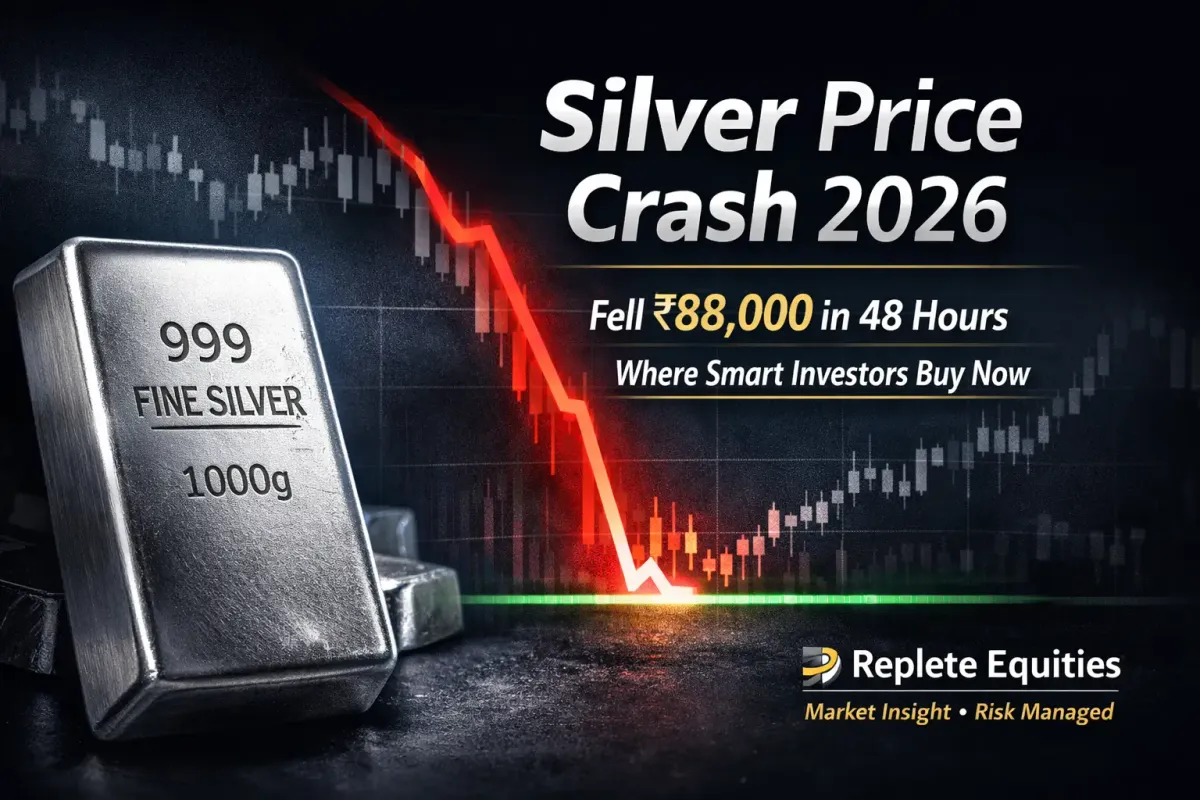 Silver Price Crash 2026: Why it Fell ₹88,000 and Where to Buy Now