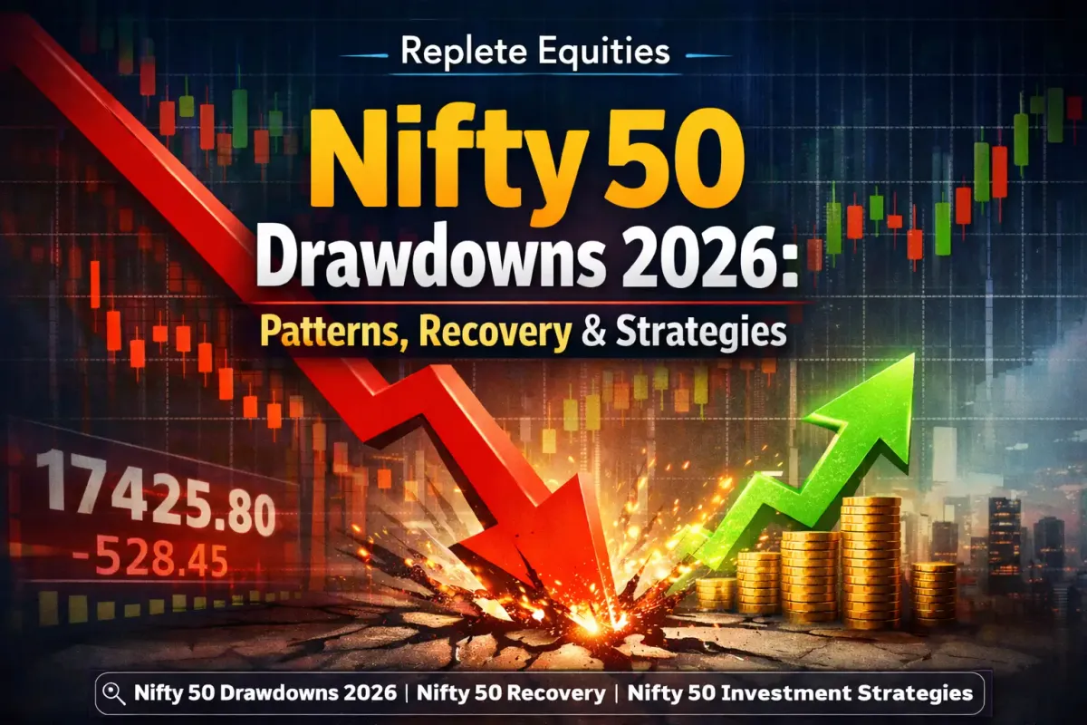 Nifty 50 Drawdowns 2026: Patterns, Recovery & Strategies | Replete Equities