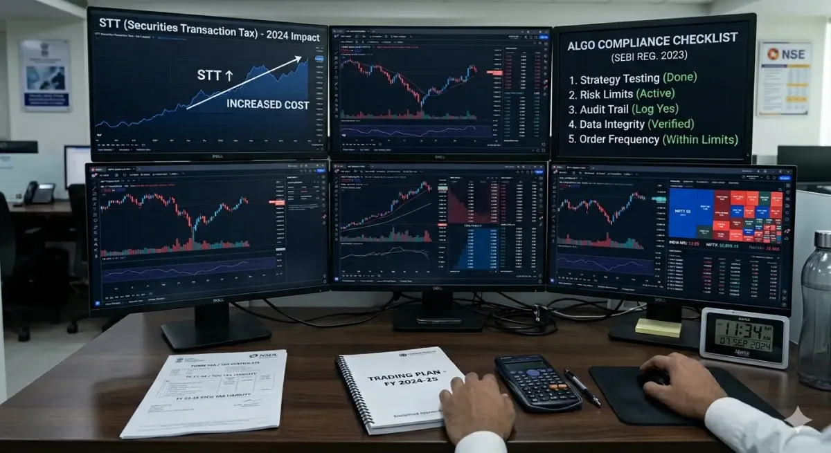 STT, Tax Rules, Algo Compliance: What April 1 Means for Indian Traders