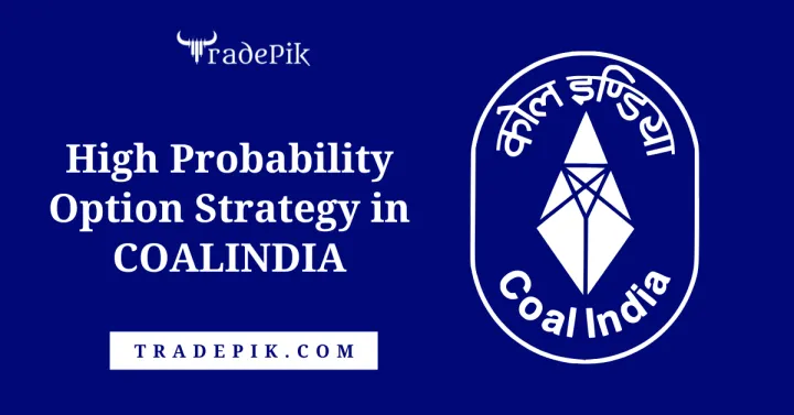 high probability option strategy in COALINDIA