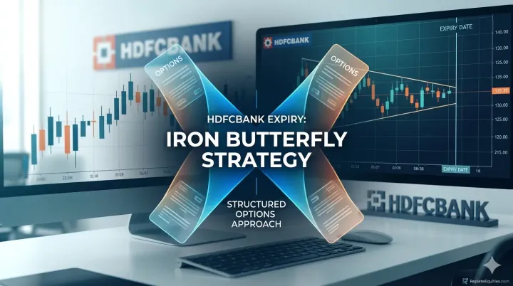 Iron Butterfly Strategy in HDFCBANK Expiry